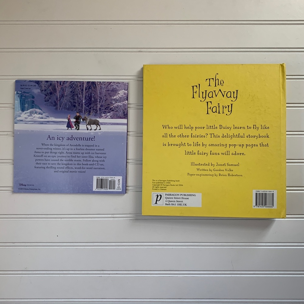 Frozen Read Along Book & CD and Fairy Pop Up Book - Picture 2 of 12
